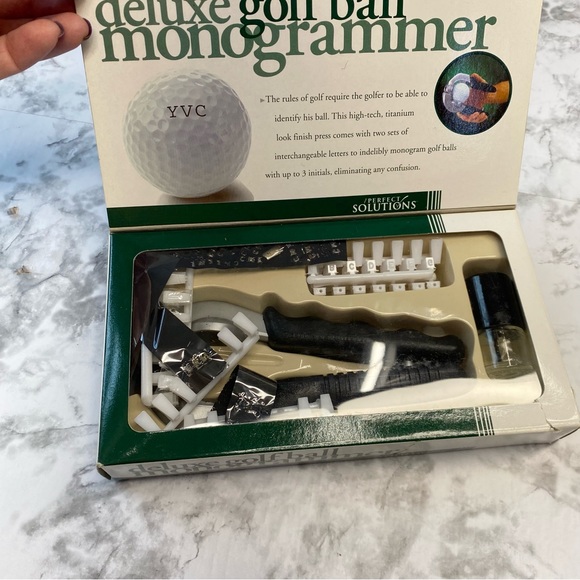 Deluxe Golfball Monogramer - Picture 10 of 10